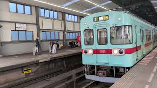 【天神大牟田線】西鉄5000形(5122F+5033F)S078 急行福岡(天神)行き 薬院駅発車(2026.05.01 8:26)