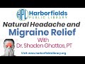 Natural headache and migraine relief