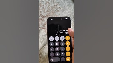 To clear the last digit In the calculator you just need to swipe left or right on the digit #iphone
