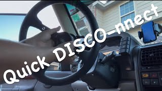 Land Rover Discovery II Quick Disconnect Steering Wheel
