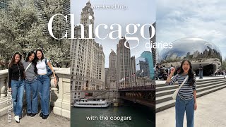 GIRLS TRIP to CHICAGO Vlog ☕️ 🌷| cafe hopping, best food spots, 2 day travel vlog