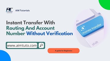 3 Apps for Instant Transfer With Routing And Account Number Without Verification