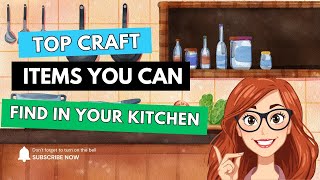 видео: Полезные вещи для рукоделия, которые можно найти на кухне картинка: Полезные вещи для рукоделия, которые можно найти на кухне