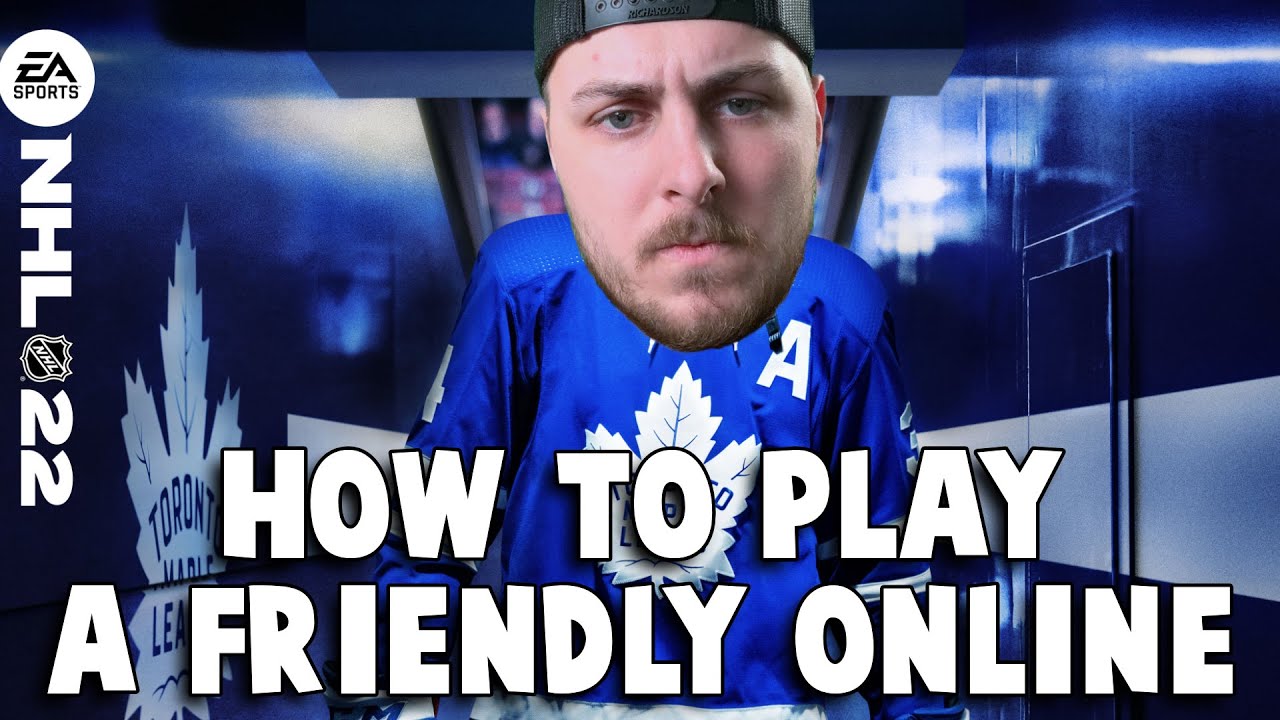 How To Play Against a Friend in NHL 22