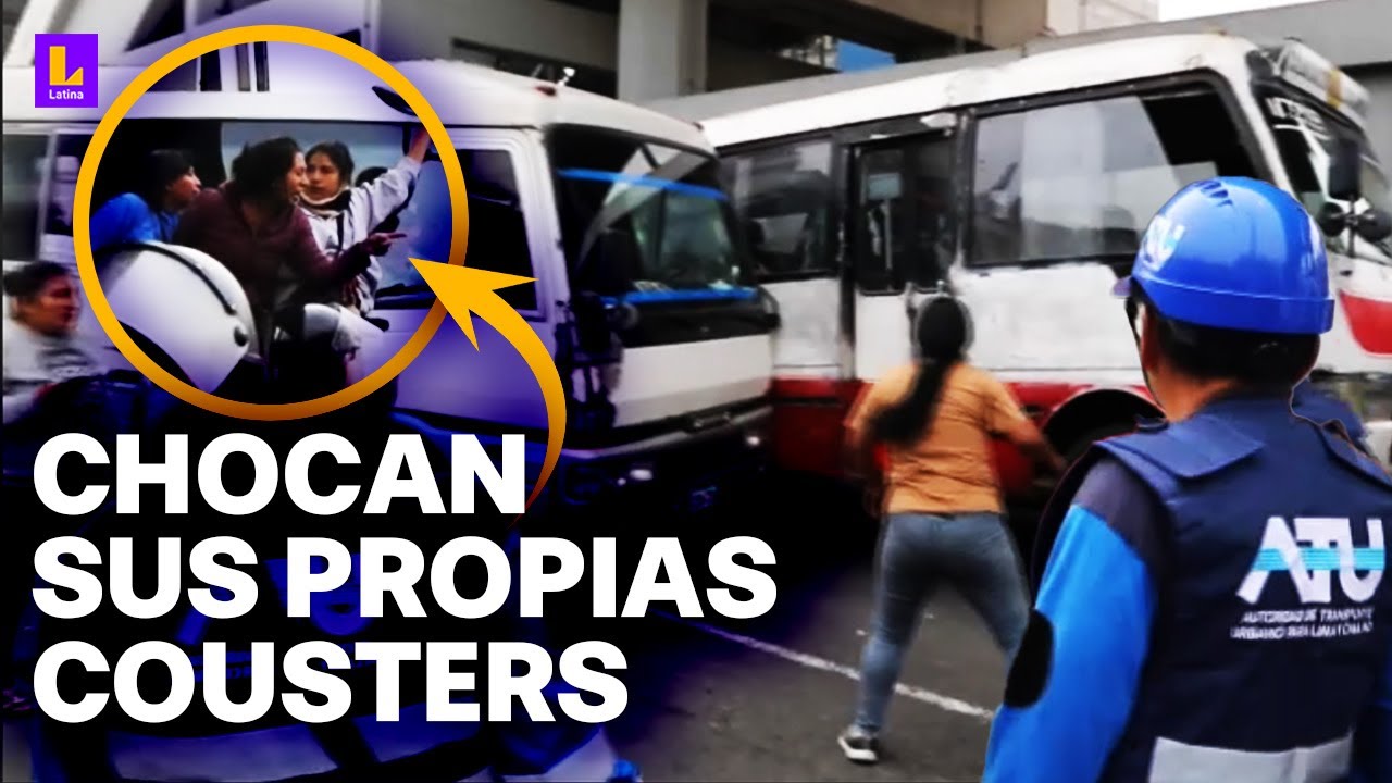 Querían escapar de operativo de la ATU en Lima: Choferes y cobradores se enfrentan a fiscalizadores