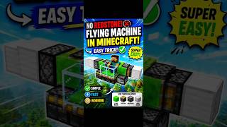 minecraft best and Small flying machine #shorts #minecraft #machine