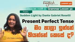 Learning English 42 : Grammar Lesson 32 - Present Perfect tense
