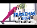 Rutina de CORE con PLANCHAS en SILLA para Mayores