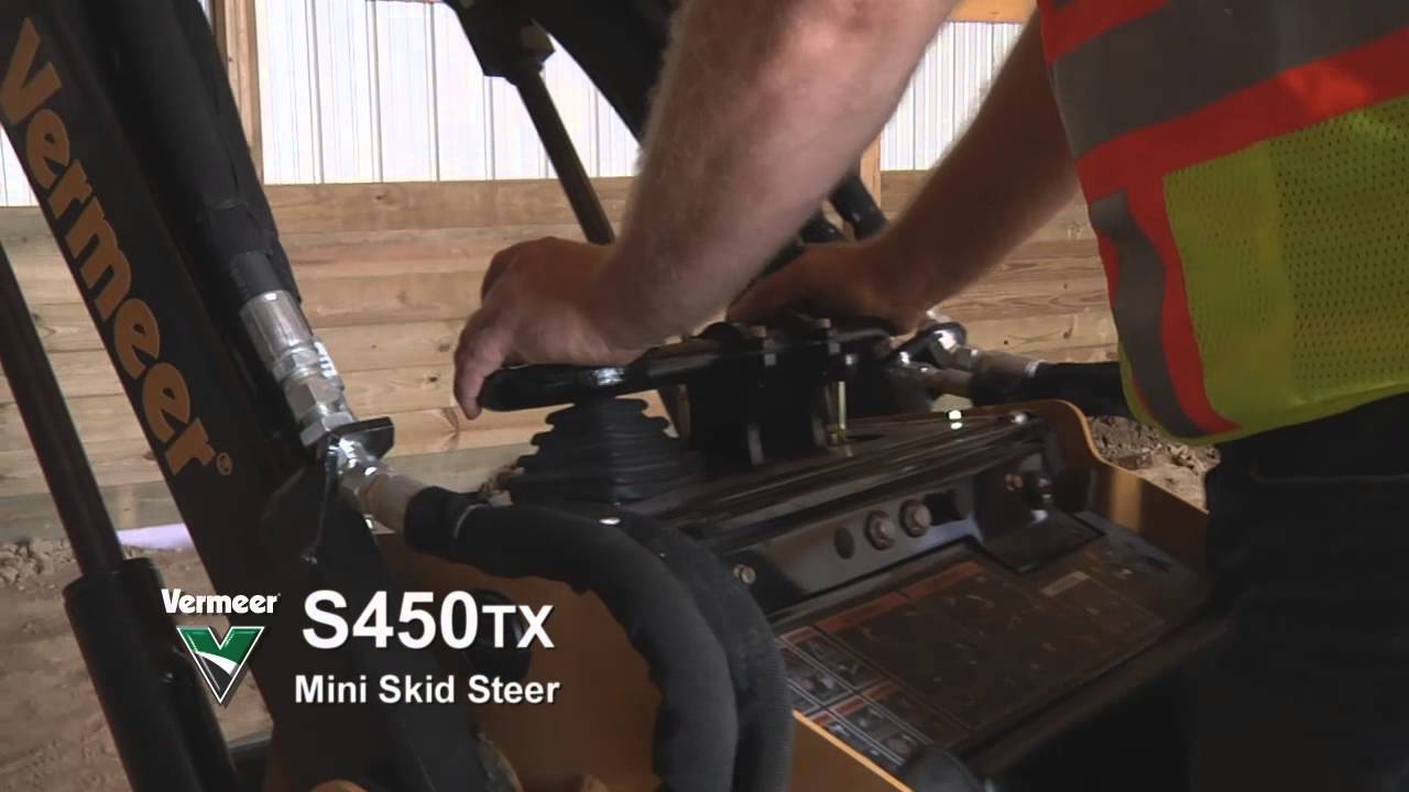 S450TX with Auger Mini Skid Steer #2 | Vermeer Tree Care Equipment