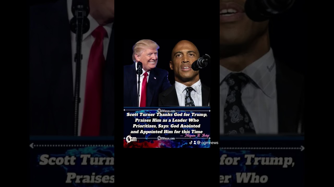 Scott Turner: “Father, we thank you for our president, Donald J. Trump, 