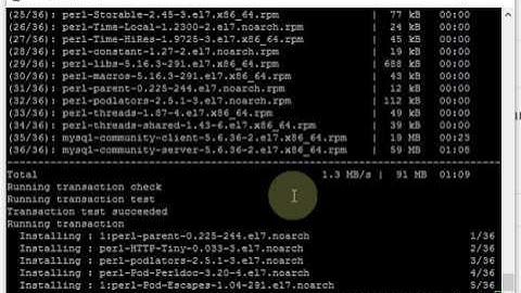 How to Install MySQL on CentOS 7