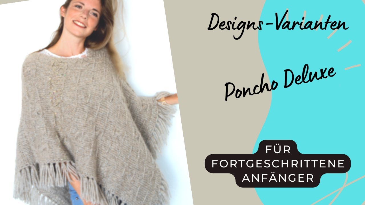 Strickdesign special: Poncho deluxe 2020