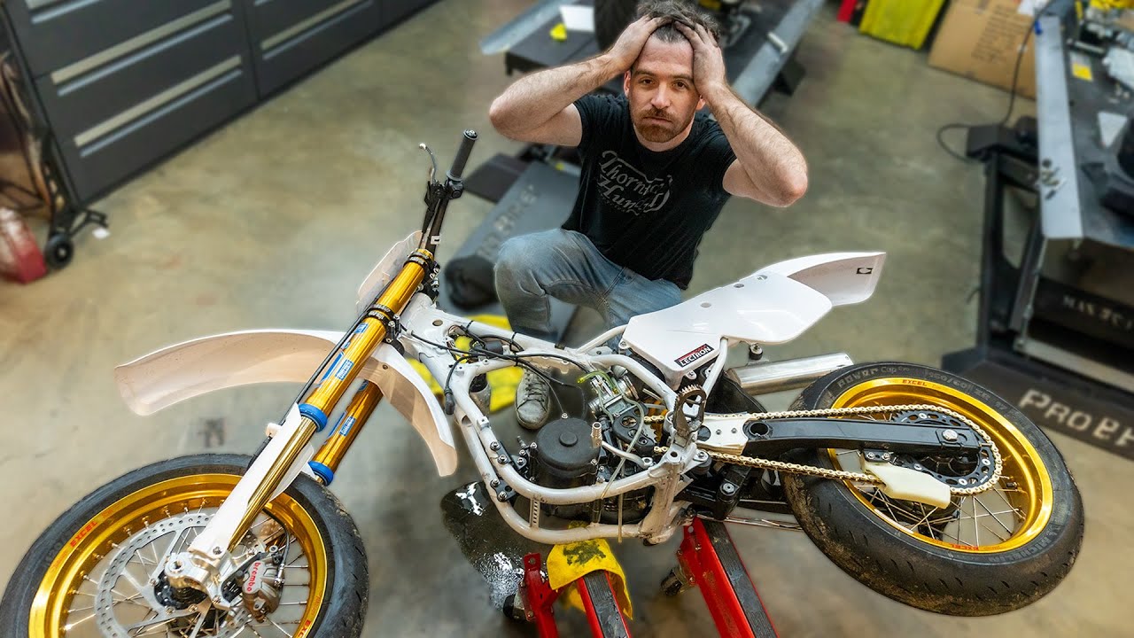 I BLEW up my dream CUSTOM YZ490! 🤯 - YouTube