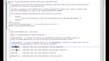@COMPONENTSCAN SPRING FRAMEWORK