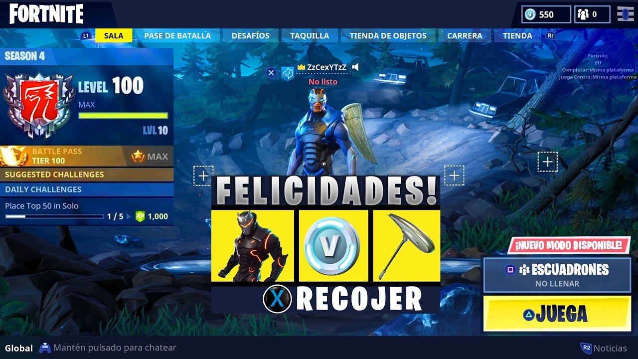 PAVOS GRATIS Al Llegar Al NIVEL 100 En FORTNITE RECOMPENSA DE NIVEL pavos-gratis-al-llegar-al-nivel-100-en-fortnite-recompensa-de-nivel