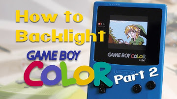 How to Backlight a Game Boy Color - Part 2 - The Ultimate Guide (BennVenn AGS-101 Mod)