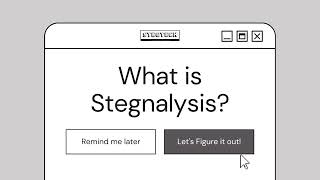 What is Steganalysis? - StegTech