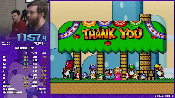 Super Mario World One Mind (11 exit) (11:57) with LackAttack