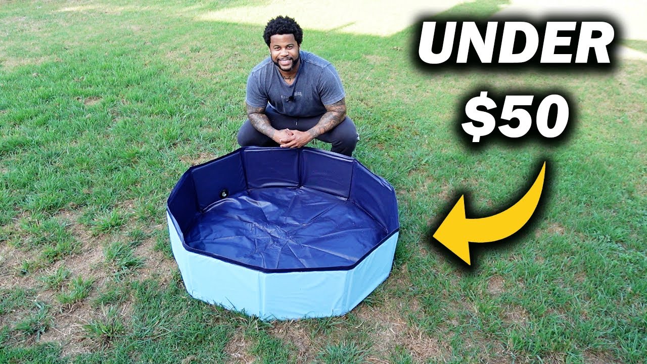 The Perfect Small Pool For Summer | VISTOP Foldable Dog & Kids Pool