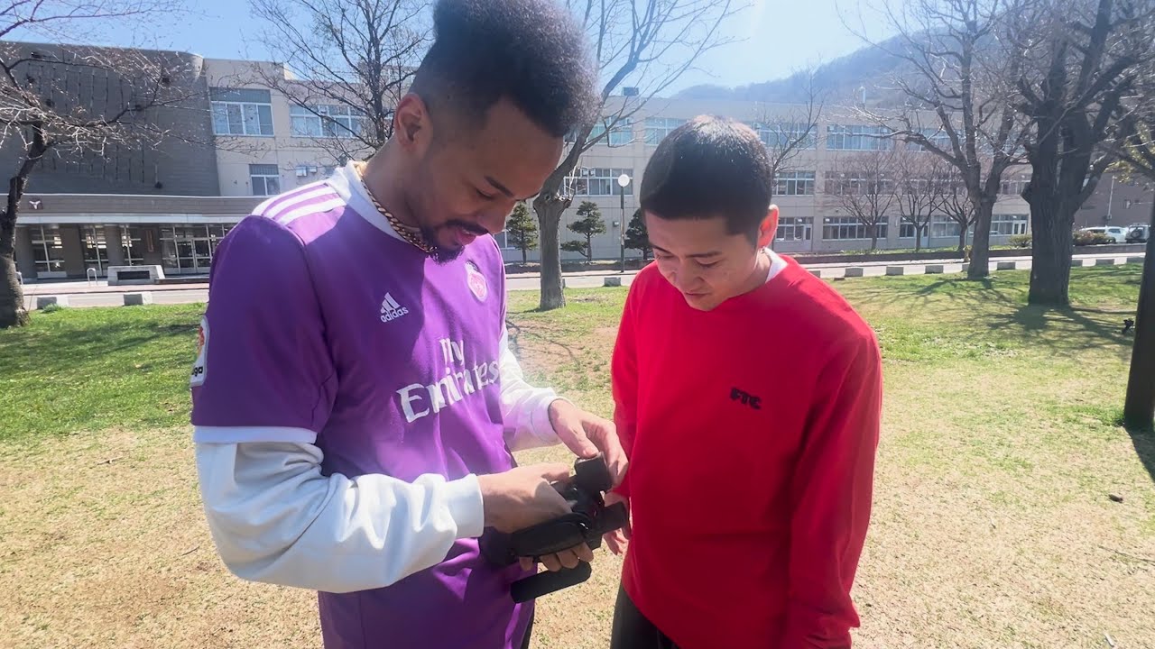 スポーツ企画中に高額ビデオカメラがとんでもない事になりました。