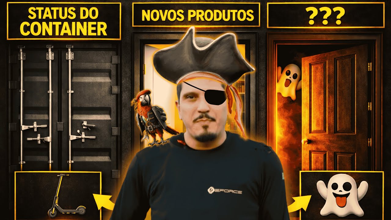 Live - Produtos Novos, Status da Importação e Pegadinha!
