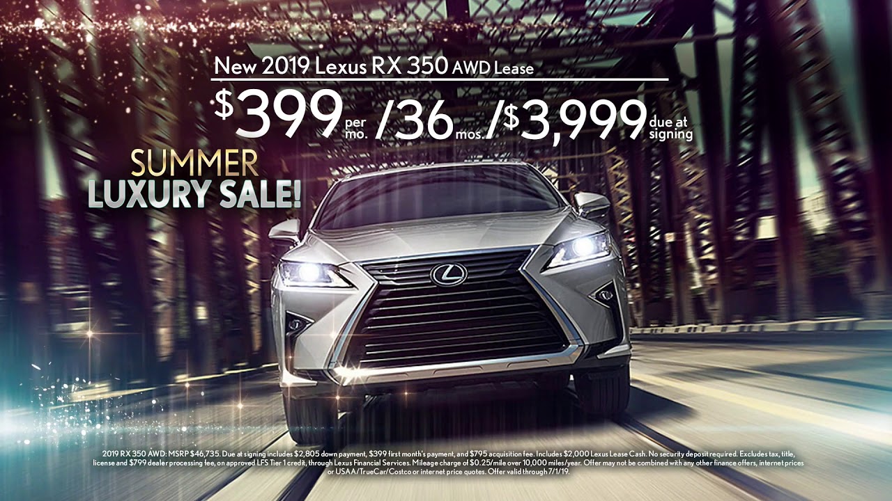 Pohanka Lexus RX Summer Luxury Sale! Chantilly Dale City VA DC MD YouTube