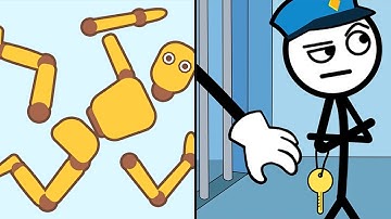 Thief Puzzle vs Ragdoll Break (Kick & Break) – Most Satisfying ASMR Gameplay Battle New Update 2025