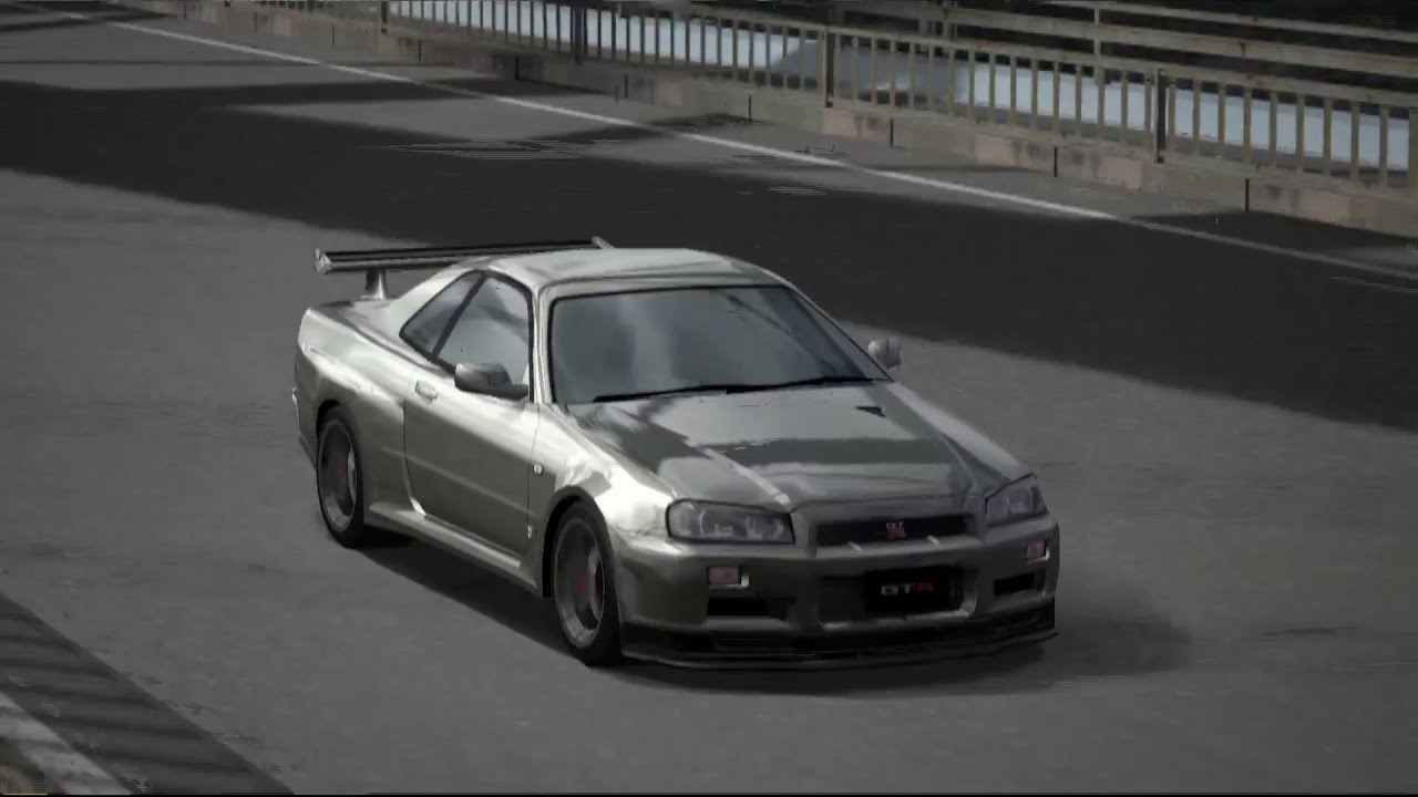 Gran Turismo 4 - R34 GT-R Nur - Grand Valley - YouTube