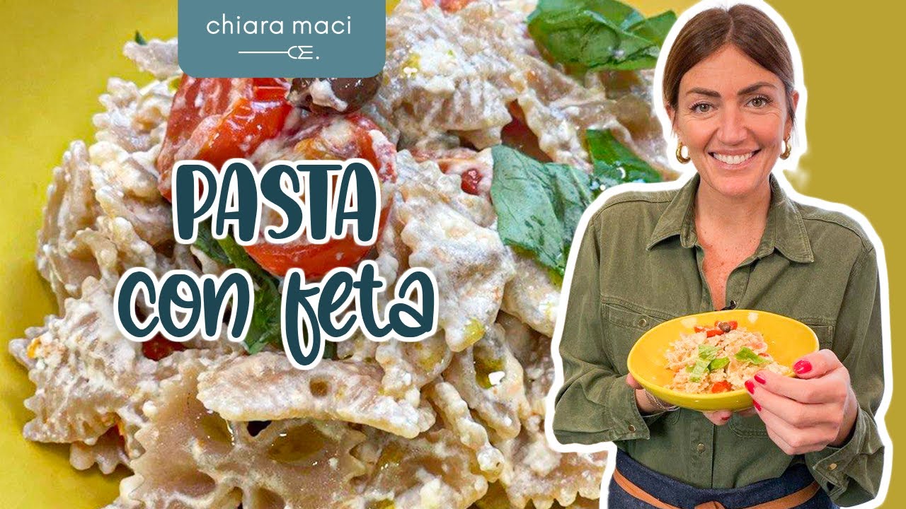 Pasta con feta al forno - Chiara Maci