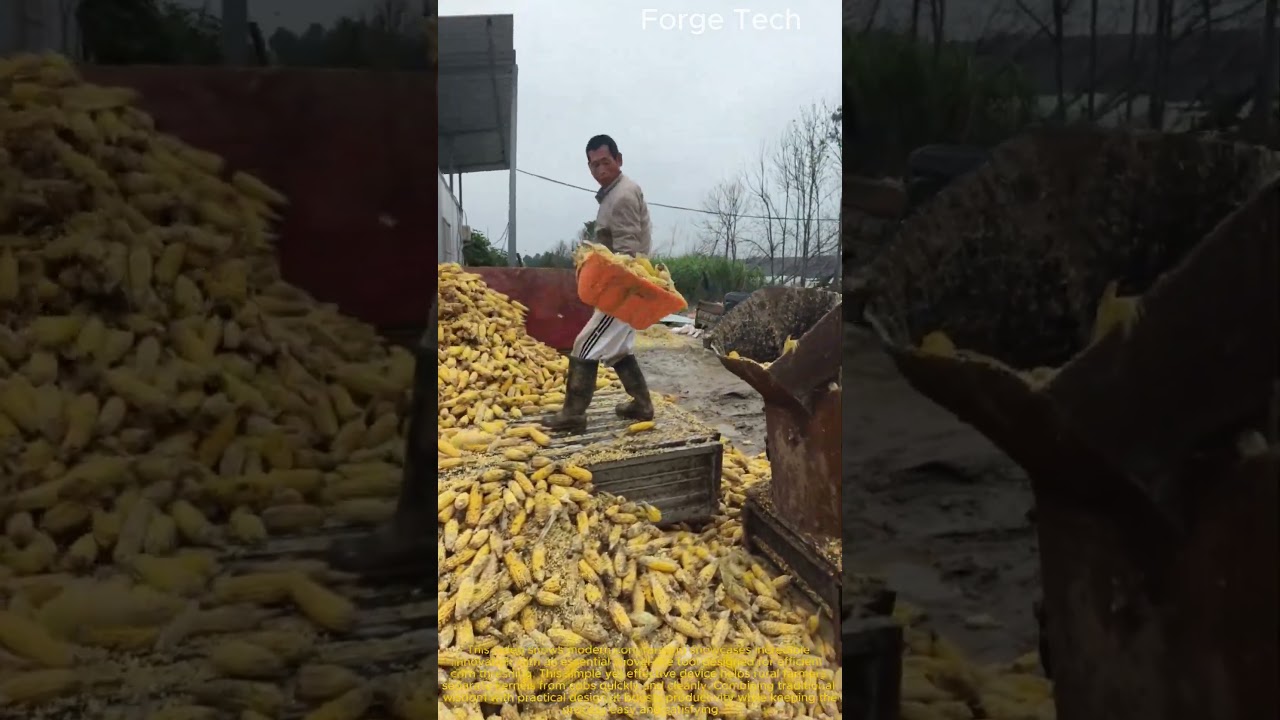 Modern Corn Farming is Incredible: Amazing essential shovel like tool for rural farmer