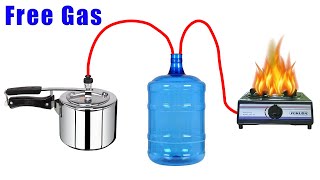 How to use free LPG Gas from water - at home