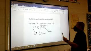 AP Stats 1 Proportion Confidence Intervals