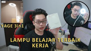 Cara Pasang & Review Lampu Belajar atau Lampu Kerja IKEA Tertial. 