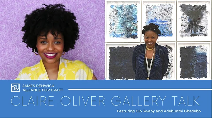 Claire Oliver Gallery Fiber Artist Talk: Gio Swaby...