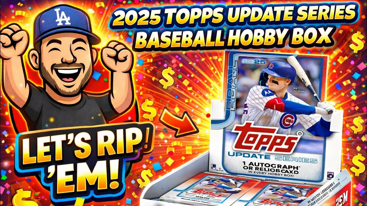 🚨ROOKIE AUTO, HFA🚨 2025 TOPPS UPDATED SERIES BASEBALL 