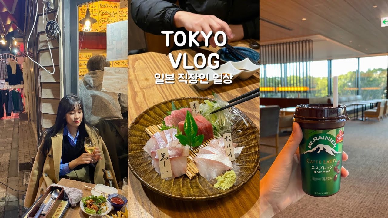 일본 도쿄 브이로그 | 퇴근하고 키치죠지 이자카야 가구 남편 회사 구경가는 일상 (재택근무, 고쿄, 도쿄 맛집, 야키니쿠, 토리키조쿠)