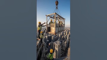 Crane Lift FAIL 2025: Cage Floor Collapses in Mid-Air | Terrifying Construction Disaster
