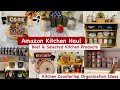 AMAZON Finds For Your Kitchen | Kitchen Countertop Organization Ideas | Amazon Kitchen Haul #kitchen