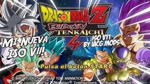 Download New iso DBZ TTT Budokai Tenkaichi 4 v11 by IACG MODS with menu permanent fix.