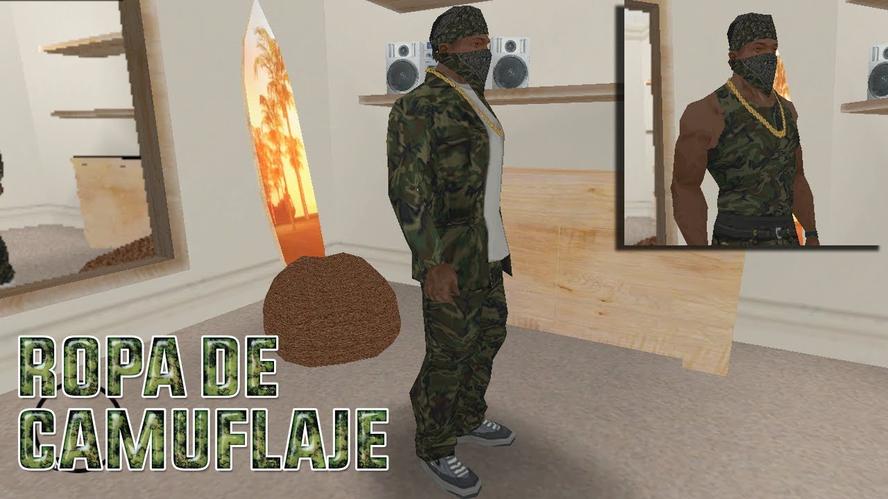 Ropa de camuflaje | GTA San Andreas Mods