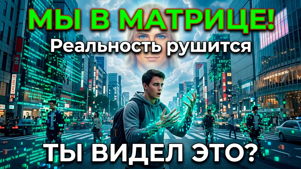 СБОЙ В МАТРИЦЕ: Ты видел это? Реальность рассыпается на пиксели