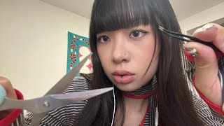 ASMR pluck your negative energy with different tools (personal attention, visual trigger)