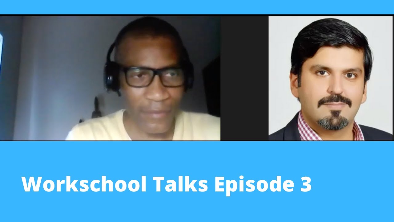 Mustafa Najoom of Gaper and Glen Patterson of WorkSchool Discussing The Growth of Remote Employment