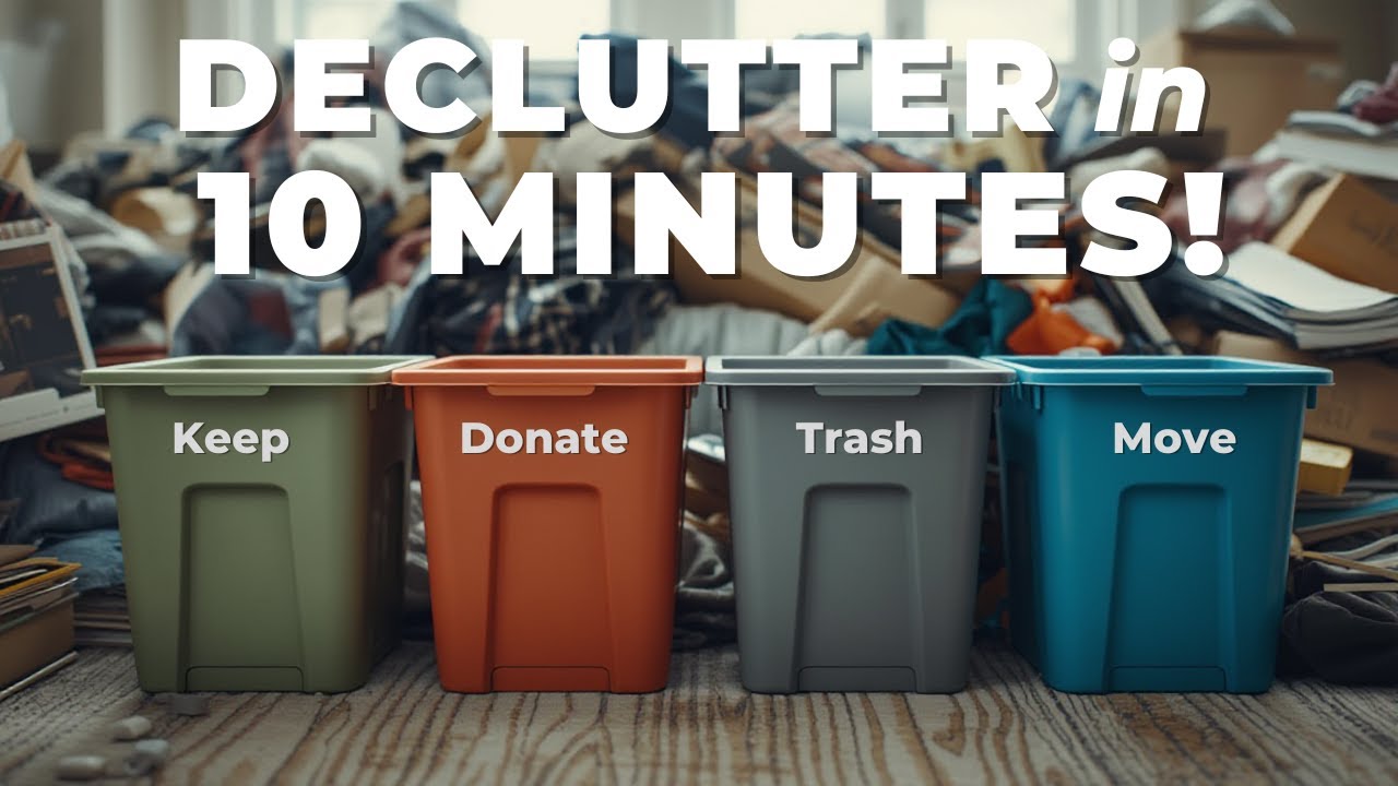 10 Minute Declutter with Me and Elvis