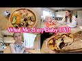 WHAT ME & MY BABY EAT IN A DAY! || FAMILY MEALS IN LOCKDOWN!