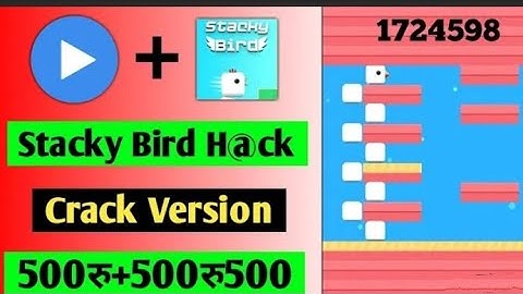 MX Player Stacky Bird game hack trick || MX player new hack trick  Stacky Bird unlimited scores
