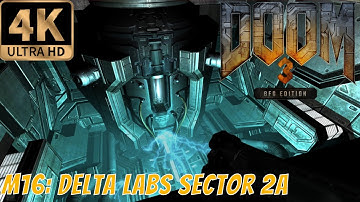 Doom 3 (2004) [4K] - Level 16 - Delta Labs Sector 2a