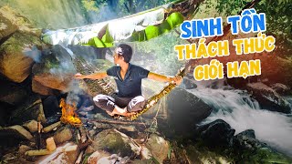 Một mình sống sót trong rừng | Sinh tồn chỉ với 1 con dao | Survive alone in the forest