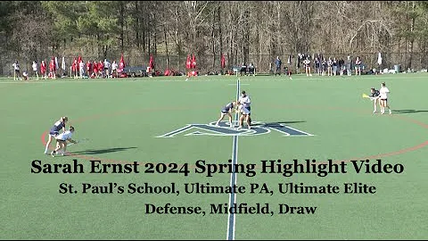 Sarah Ernst 2024 - Spring 2022 Highlight Video