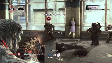 Gears of War 3 Beta Gameplay   [Capture the Leader on Checkout]